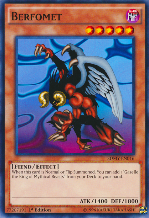 Card Appearances:Berfomet | Yu-Gi-Oh! | Fandom powered by Wikia