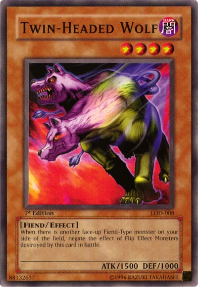 Twin Headed Wolf Yu Gi Oh Wikia