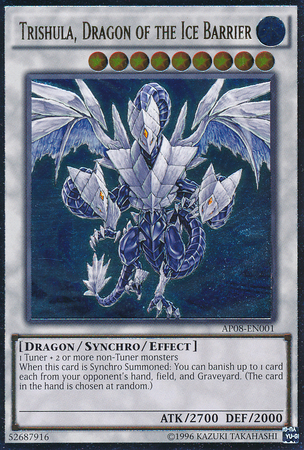 Trishula, Dragon of the Ice Barrier - Yu-Gi-Oh! TCG/OCG Card Trishula, Dragon of the Ice Barrier - Yu-Gi-Oh! TCG/OCG Card