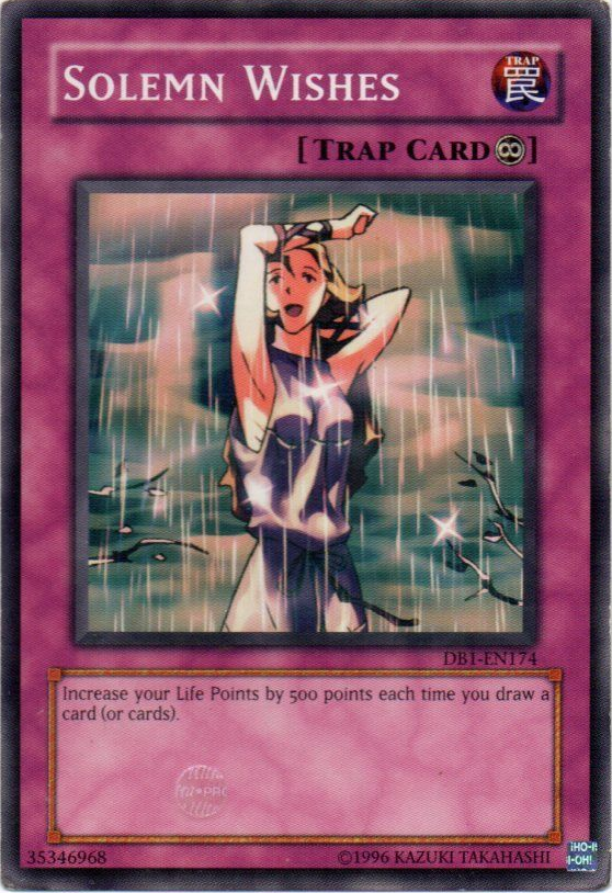 Solemn Wishes | Yu-Gi-Oh! | FANDOM powered by Wikia