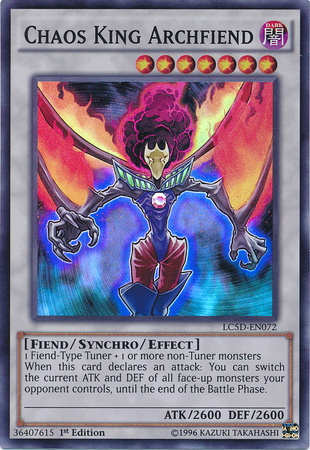 Chaos King Archfiend | Yu-Gi-Oh! | FANDOM powered by Wikia