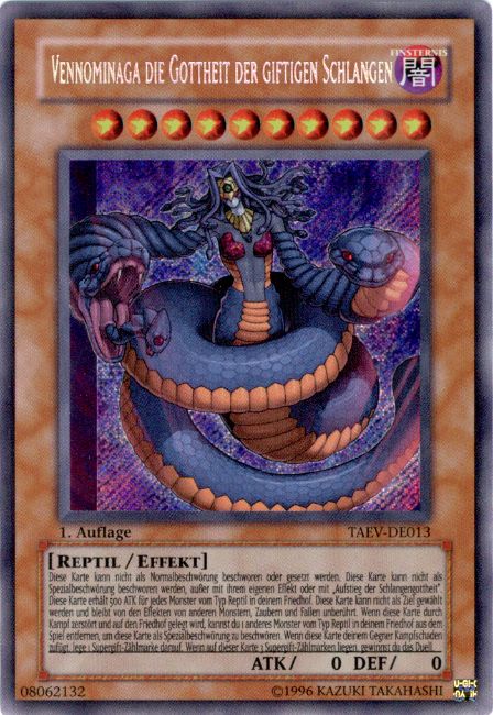 Vennominaga die Gottheit der giftigen Schlangen | Yu-Gi-Oh! | FANDOM