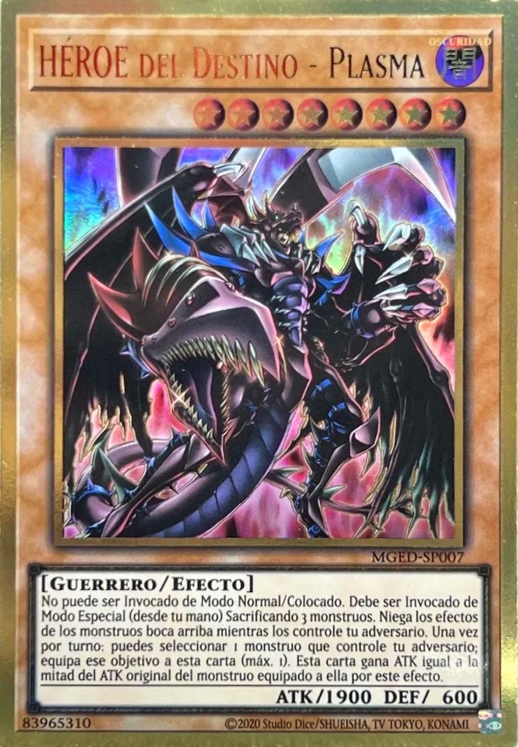 Hero Plasma Héroe Del Destino Plasma