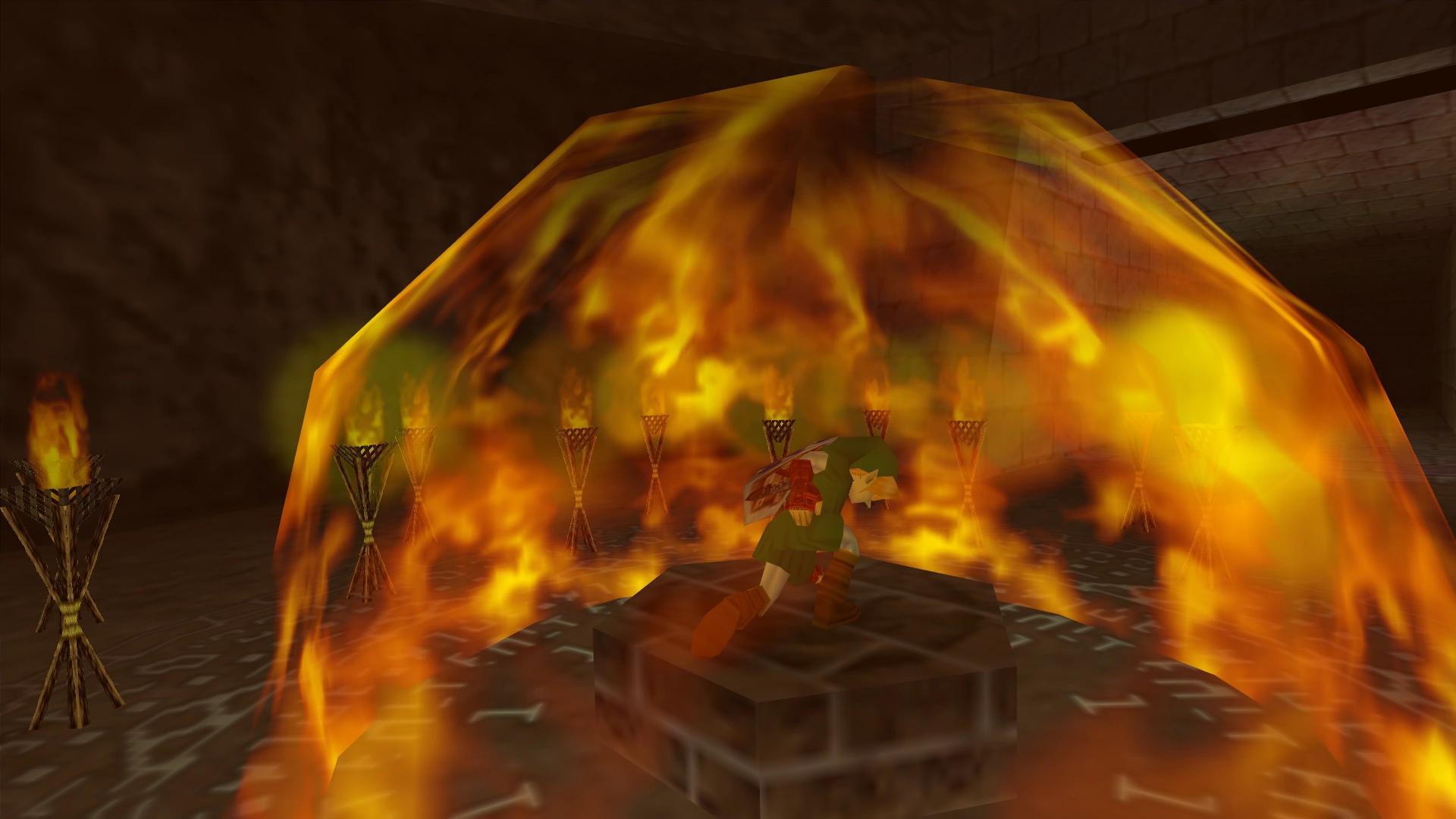 comment avoir les gantelets d or dans zelda ocarina of time