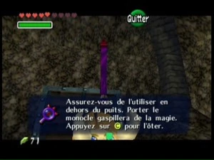comment avoir l oeil de verite dans zelda ocarina of time