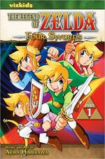 English Four Swords Volume 1 manga cover