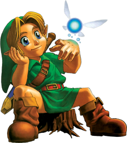Young Link Artwork 1 (Ocarina of Time)