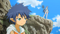 Leviathan addressed by a boy