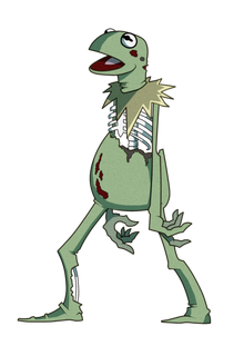 Zombie kermit
