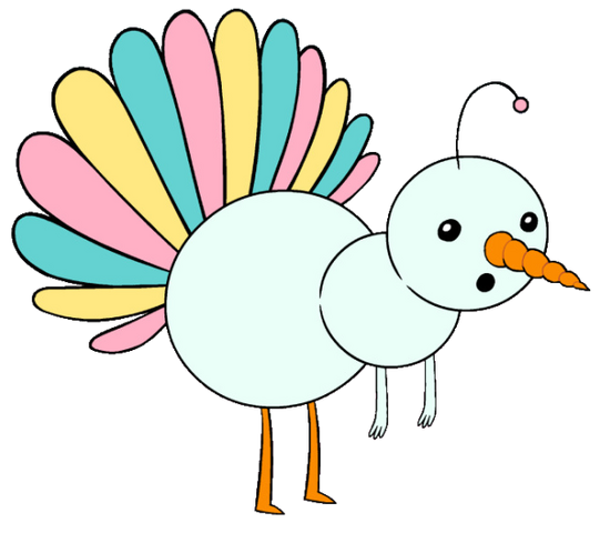 File:SnowmanPeacockPNG.png