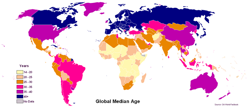 Median age
