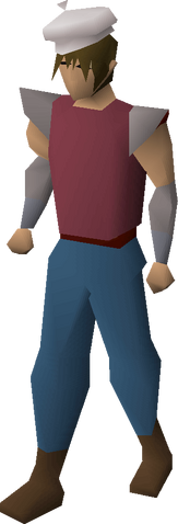 File:White beret equipped.png