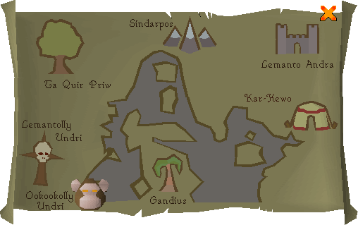 Gnome Glider - Locations