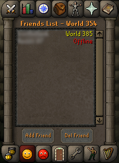 Friendlist bot world