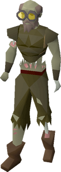 Gravedigger outfit (male) equipped
