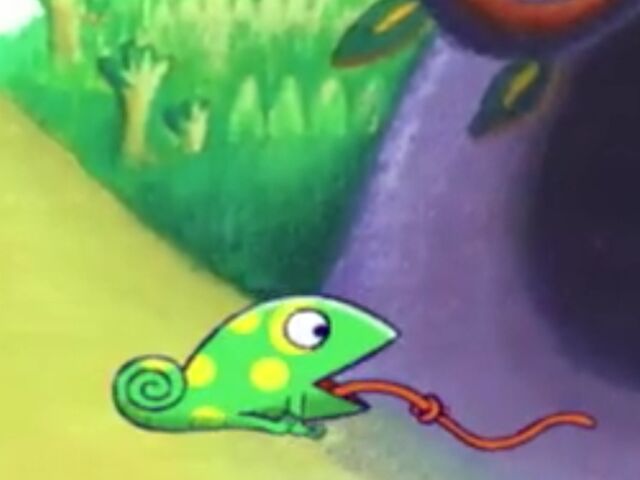 File:Green chameleon.jpg