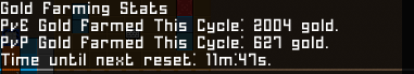 Maxed gold cycle