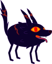 Fire Wolf Pup