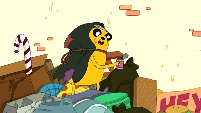 File:S3e15 Jake going through trash.png