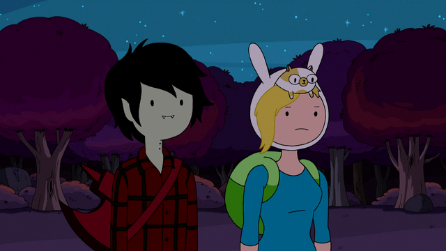 File:S5e11 Marshall and Fionna arrive at party.png
