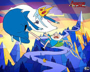 Ice king rocks
