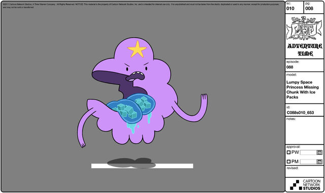 File:Modelsheet lumpyspaceprincessmissingchunkwithicepacks.jpg