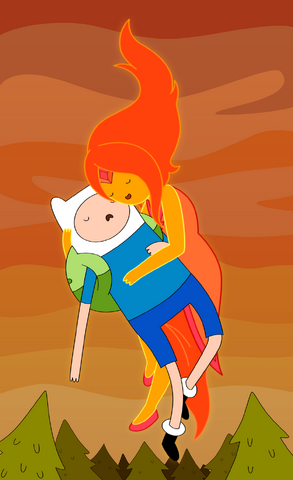 File:Finn and the flame princess by janelvalle-d4q4yej.png