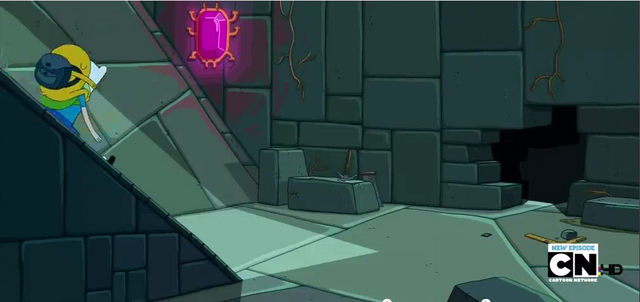 File:S3e25 Finn and Jake sliding.png