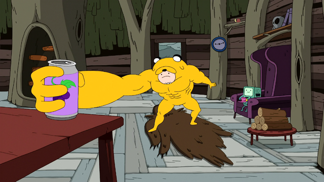 File:S5e27 Snail JakeSuit andgrapesoda.png