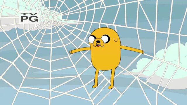 File:S4e3 jake in a web.jpg