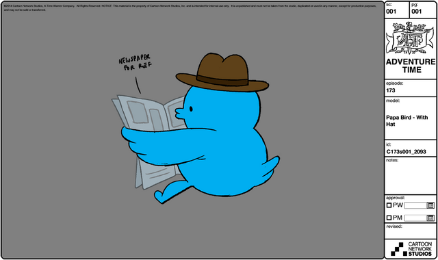File:Modelsheet papabird - withhat.png