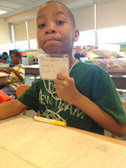 Dalemar Glenn at desk