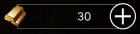 Gold icon amount