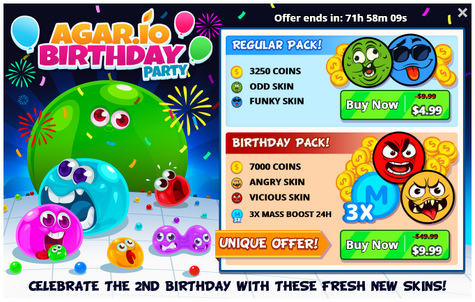 Agario-birthday-party-offer