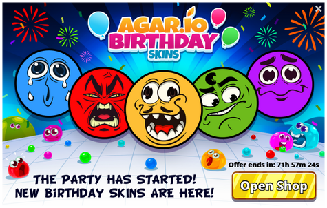 Agario-birthday-skins-offer