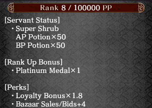 SPC RANK 8