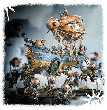 Arkanaut Ironclad Skyriggers Kharadron diorama