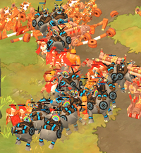 War Elephant Destroying Siege