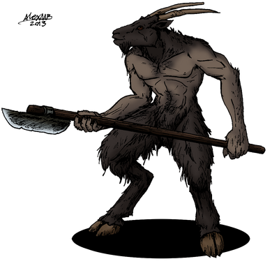 Uniox Goatmen Moon Clan ALTERNATE