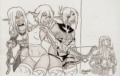 Drow Slavers by Shabazik