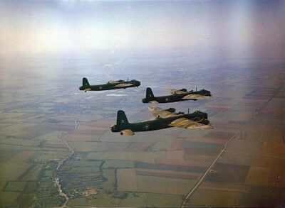 Short Stirlings 1651 HCU in flight 1942