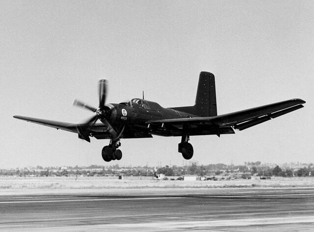 File:800px-Douglas XTB2D-1 landing c1945.jpg