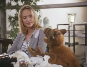 Nina with ALF