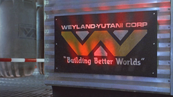 Aliens-Weyland-Yutani Sign