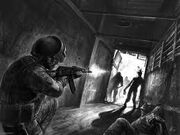Fighting zombies