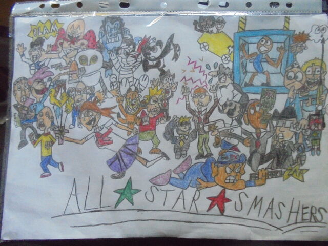 File:All Star Smashers Cast.jpg
