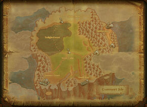 Map evermeet isle