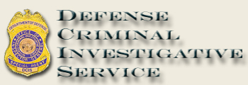 Defense criminal investigative service-badge