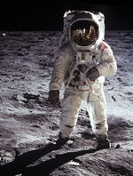 Buzz on the Moon