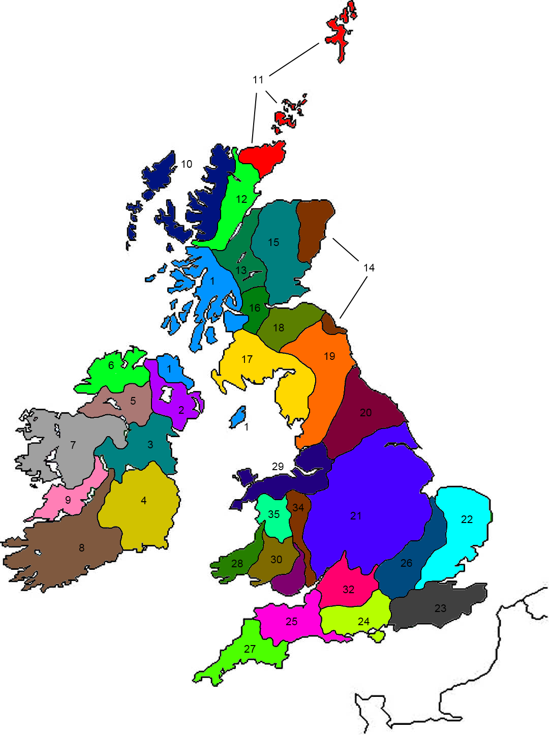 Image - British Isles Map Game V-1 Labeled.png ...